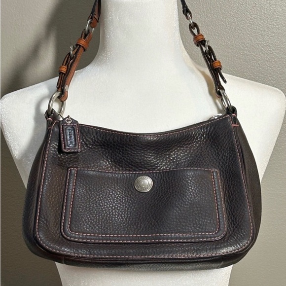 Coach Handbags - Coach Chelsea Pebbled Leather Shoulder Bag